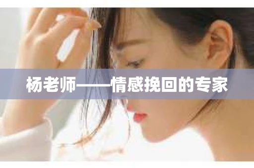 杨老师——情感挽回的专家
