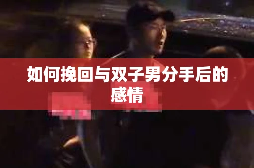 如何挽回与双子男分手后的感情