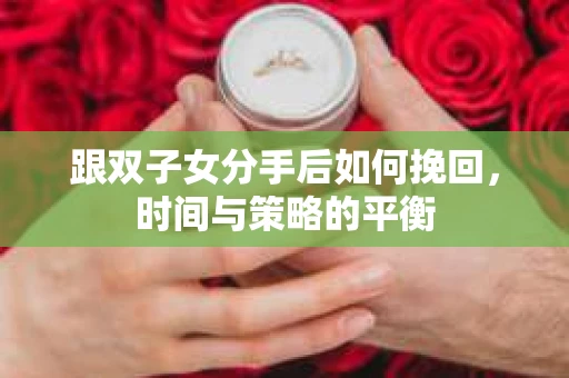 跟双子女分手后如何挽回，时间与策略的平衡