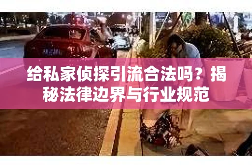 给私家侦探引流合法吗？揭秘法律边界与行业规范
