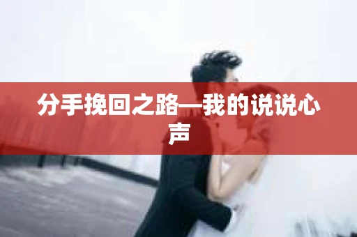 分手挽回之路—我的说说心声
