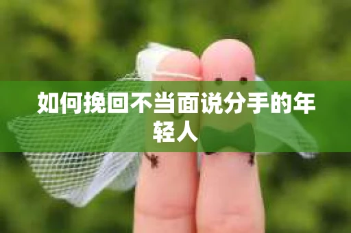 如何挽回不当面说分手的年轻人