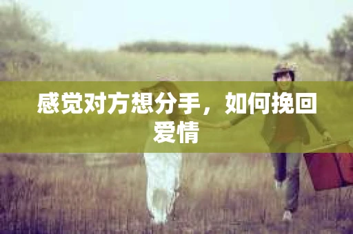 感觉对方想分手，如何挽回爱情