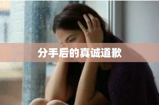 分手后的真诚道歉