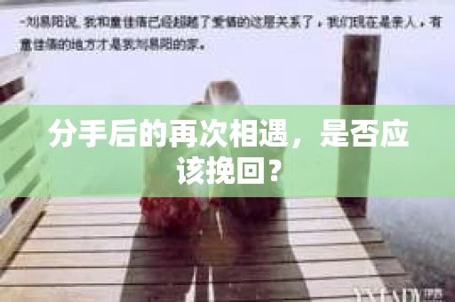 分手后的再次相遇,是否应该挽回? 分手后的再次相遇,是否应该挽回?