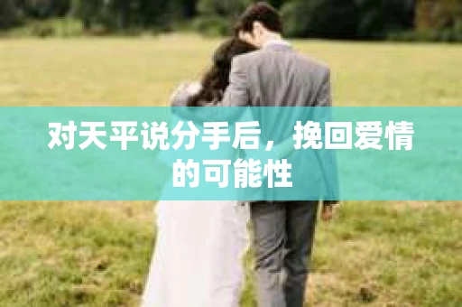 对天平说分手后，挽回爱情的可能性