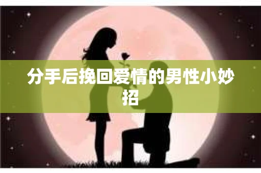 分手后挽回爱情的男性小妙招